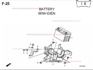 F25 – BÌNH ĐIỆN – HONDA CLICK 110 (KVB)