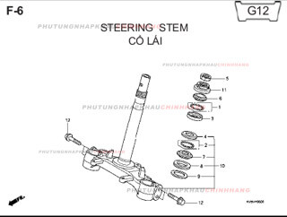 F6 – CỔ LÁI – HONDA CLICK 110 (KVB)
