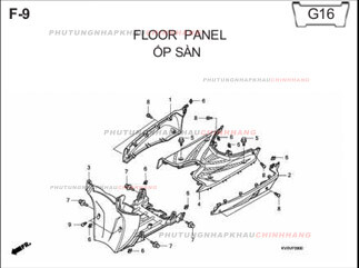 F9 – ỐP SÀN – HONDA CLICK 110 (KVB)