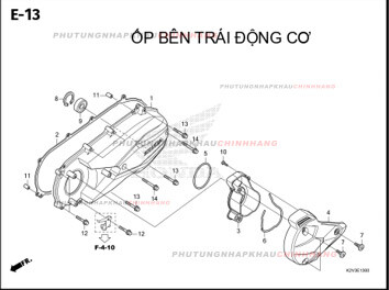 E11 – BƠM DẦU – HONDA VARIO 125 (K2V)