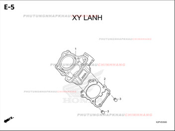 E5 – XY LANH – HONDA WINNER R 150 (K2PT)