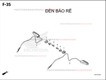 F35 – ĐÈN XI NHAN – HONDA WINNER R 150 (K2PT)