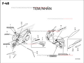 F48 – TEM XE – HONDA VARIO 125 (K2V)