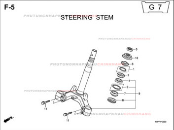 F5 – CỔ LÁI – HONDA WAVE ALPHA 100 (KWY)