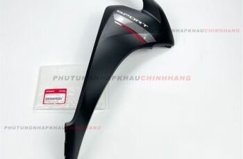 Yếm trước Vision 110 2025 màu Đen Nhám tem Thể Thao bên Phải, Cánh gà Bửng trước Vision 110 K2C 2021 2022 2023 2024