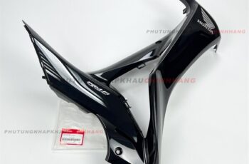 Cánh yếm Future 125 2016 2017 màu Đen Bóng tem Xám bên Phải, Cánh bửng Yếm trước Fu mập 125 2012 2013 2014 2015