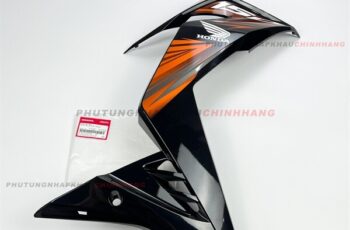 Cánh yếm Winner 150 V1 2017 màu Đen Bóng tem Cam bên Phải, Yếm trước Cánh gà Winner V1 K56 2016 2018