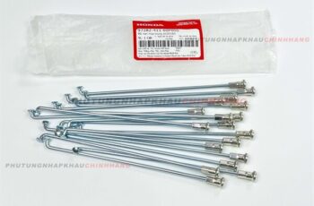 Bộ căm xe Sau Trong Future Led 125, Future Mập 125 (A10x160_18 cây), Bộ nan hoa Fu led Fi, Fu mập xăng cơ 2012_2025