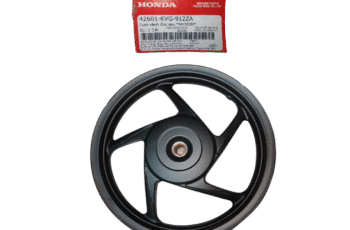 Mâm sau Air Blade 110 2007 2008 xăng cơ đen, Vành bánh sau AB 110 5 cây đen