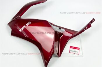 Cánh yếm Air Blade 125 2025 màu Đỏ Đô bên Trái bản Tiêu Chuẩn, Ốp thân trước Cánh gà AB 125 4 val, AB 160