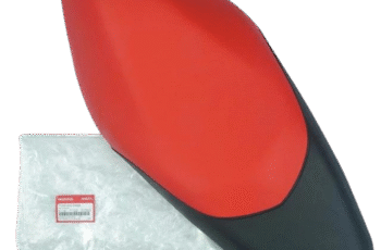 Yên Air Blade 110 2011 2012 đỏ đen, Yên xe AB đầu bò