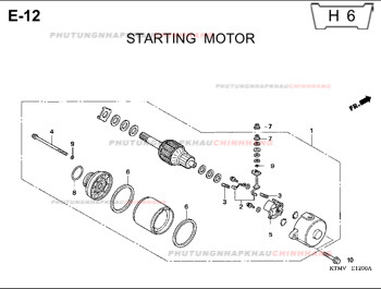 E12 – MÔ TƠ ĐỀ – HONDA FUTURE II NEO X 125