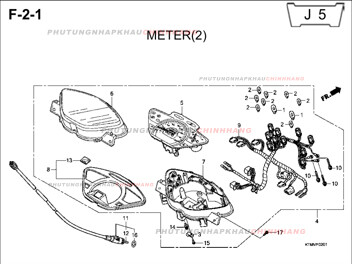 F2-1 – ĐỒNG HỒ (2) – HONDA FUTURE II NEO X 125