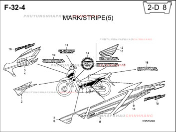 F32-4 – TEM XE (5) – HONDA FUTURE II NEO X 125