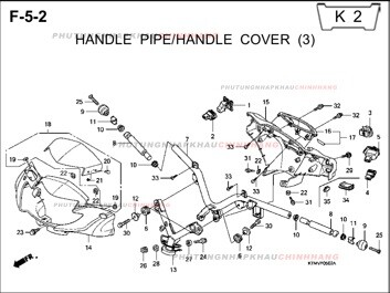F5-2 – ỐP TAY LÁI (3) – HONDA FUTURE II NEO X 125