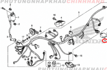 ECU Future 125 Fi 2016 2017, Bộ điều khiển phun xăng Fu mập