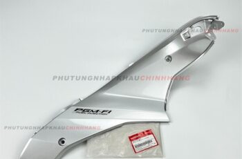 Tấm ốp hông yếm Air Blade 110 bản Fi 2008 2009 2010 màu Bạc bên Phải, Nhựa ốp yếm giữa AB 110 Fi Phun xăng điện tử