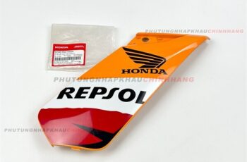 Yếm trước Air Blade 110 2008 màu Cam bên Phải tem Repsol, Cánh gà Ốp yếm AB 110 Fi Phun xăng Chế cơ 2009 2010
