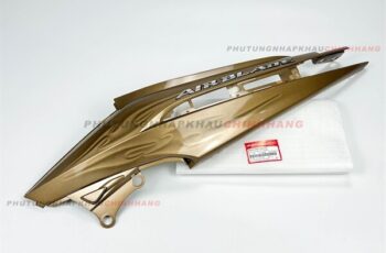 Ốp sườn AB 110 2010 bản Fi màu Vàng Đồng 3D Hoa Văn bên Trái, Ốp thân Bụng sau Air Blade 110 Fi Phun xăng điện tử