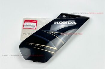 Yếm trước Air Blade 110 2008 màu Xanh Đen bên Phải tem Xăng Cơ, Cánh gà Ốp yếm AB 110 Fi Phun xăng Chế cơ 2009 2010