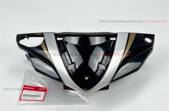 Ốp đầu Air Blade 2012, AB 110 Đầu Bò màu Đen Bóng tem Đen Vàng, Nắp trước tay lái Air Blade 110 Béo 2011