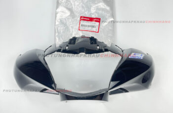 Ốp đầu SH 125i/150i 2017 2018 2019 2020 đen bóng, Nắp trước tay lái SH 125/150