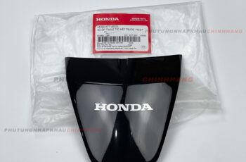 Mặt nạ nhỏ SH 125i/150i 2017 2018 2019 2020 đen bóng tem trắng, Bộ ốp trang trí mặt trước SH 125/150