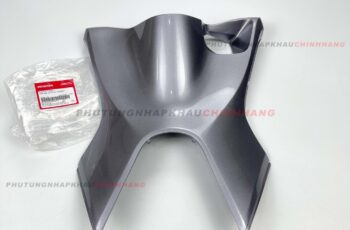 Yếm ổ khóa SH 125i/150i 2017 2018 2019 2020 ghi bạc, Mặt dựng bợ cổ SH, Tấm bảo vệ cổ lái SH 125/150