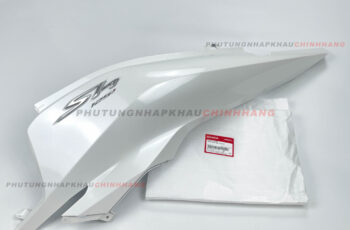 Ốp sườn SH 125i 2017 2018 2019 2020 bên trái trắng, Ốp thân Bụng sau trái SH 125