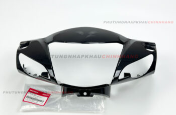 Ốp đầu Wave A 110 2017-2025 màu Đen Bóng, Nắp trước tay lái Wave Alpha 110 Wave Lớn 2018 2019 2020 2021 2022 2023 2024