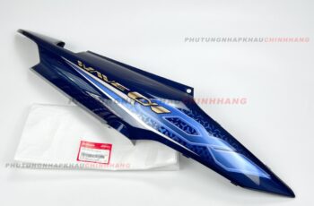 Ốp sườn Phải Wave A 110 2019 2020 màu Xanh Dương tem bản Tiêu Chuẩn, Bụng sau Wave Alpha Lớn 2017 2018 2021 2022 2023 2024 2025