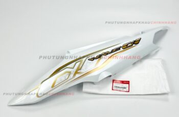 Ốp sườn Trái Wave A 110 2021 2022 màu Trắng tem bản Tiêu Chuẩn, Bụng sau Wave Alpha Lớn 2017 2018 2019 2020 2023