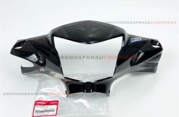 Ốp đầu Wave RSX 110 2015-2025 màu Đen Bóng (Phanh Đùm), Nắp trước tay lái Wave Rsx 110 Thắng đùm 2017 2019 2021 2022 2023 2024