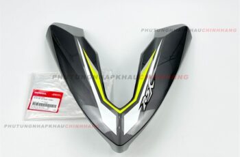 Mặt nạ nhỏ Wave RSX 110 2017 màu Xám Ghi tem Đen Xám, Bộ ốp trước trên Wave Rsx 110 Fi Bxc 2015 2016 2018 2019