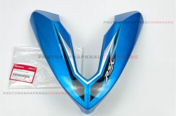 Mặt nạ nhỏ Wave RSX 110 2017 màu Xanh Dương tem Xanh Đen, Bộ ốp trước trên Wave Rsx 110 Fi Bxc 2015 2016 2018 2019