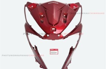 Mặt nạ lớn Wave RSX 110 2015 màu Đỏ tem Đỏ Đen, Bộ mặt nạ trước Wave Rsx 110 Fi Bình Xăng Con 2016 2017 2018 2019