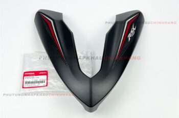 Mặt nạ nhỏ Wave RSX 110 2016 màu Đen Nhám tem Đen Xám Vành Đúc, Bộ ốp trước trên Wave Rsx 110 Fi Bxc 2017 2018 2019