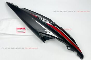 Ốp sườn Phải Wave RSX 110 2016 màu Đen Nhám tem Đen Xám 3D, Bụng sau Wave Rsx 110 Vành Đúc 2015 2017 2018 2019