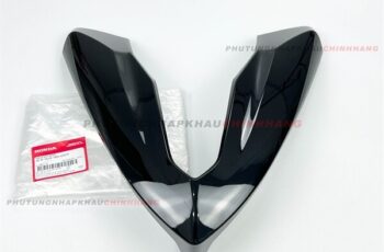 Mặt nạ nhỏ Wave RSX 110 2015-2019 màu Đen Bóng, Bộ ốp trước trên Wave Rsx 110 Fi Bình xăng con 2016 2017 2018