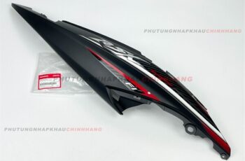 Ốp sườn Phải Wave RSX 110 2017 màu Đen Nhám tem Đỏ Đen 3D, Bụng sau Wave Rsx 110 Vành Đúc 2015 2016 2018 2019