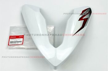 Mặt nạ nhỏ Wave RSX 110 2018 2019 màu Trắng tem Trắng Đen, Bộ ốp trước trên Wave Rsx 110 Fi Bxc 2015 2016 2017