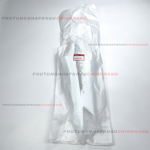 Ốp sườn phải Wave alpha 100 2006 2007 2008 2009 2010 trắng tem 13, ốp thân phải alpha 2011 2012 2013 2014 2015 2016 - 64600KWYA30ZC