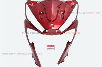 Mặt nạ lớn Wave RSX 110 2016 màu Đỏ tem chữ Honda, Bộ mặt nạ trước Wave Rsx 110 Fi Bình Xăng Con 2015 2017 2018 2019