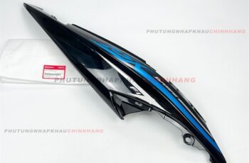 Ốp sườn Phải Wave RSX 110 2016 màu Đen Bóng tem Xanh Đen, Bụng sau Wave Rsx 110 Vành Nan Hoa 2015 2017 2018 2019